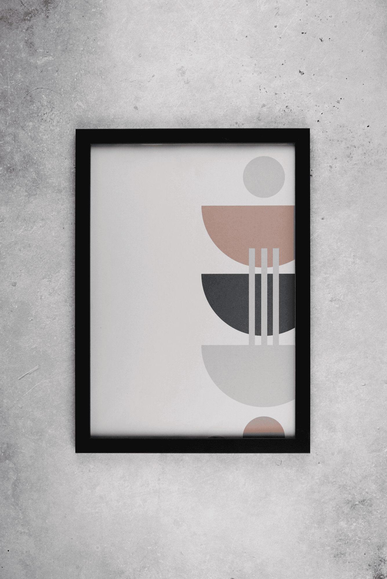 Earthy Essence: Neutral-Toned Minimalist Wall Art for Home Decor