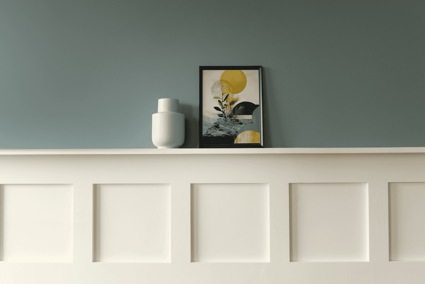 Sun & Earth: Elegant Botanical Wall Art for a Sophisticated Space