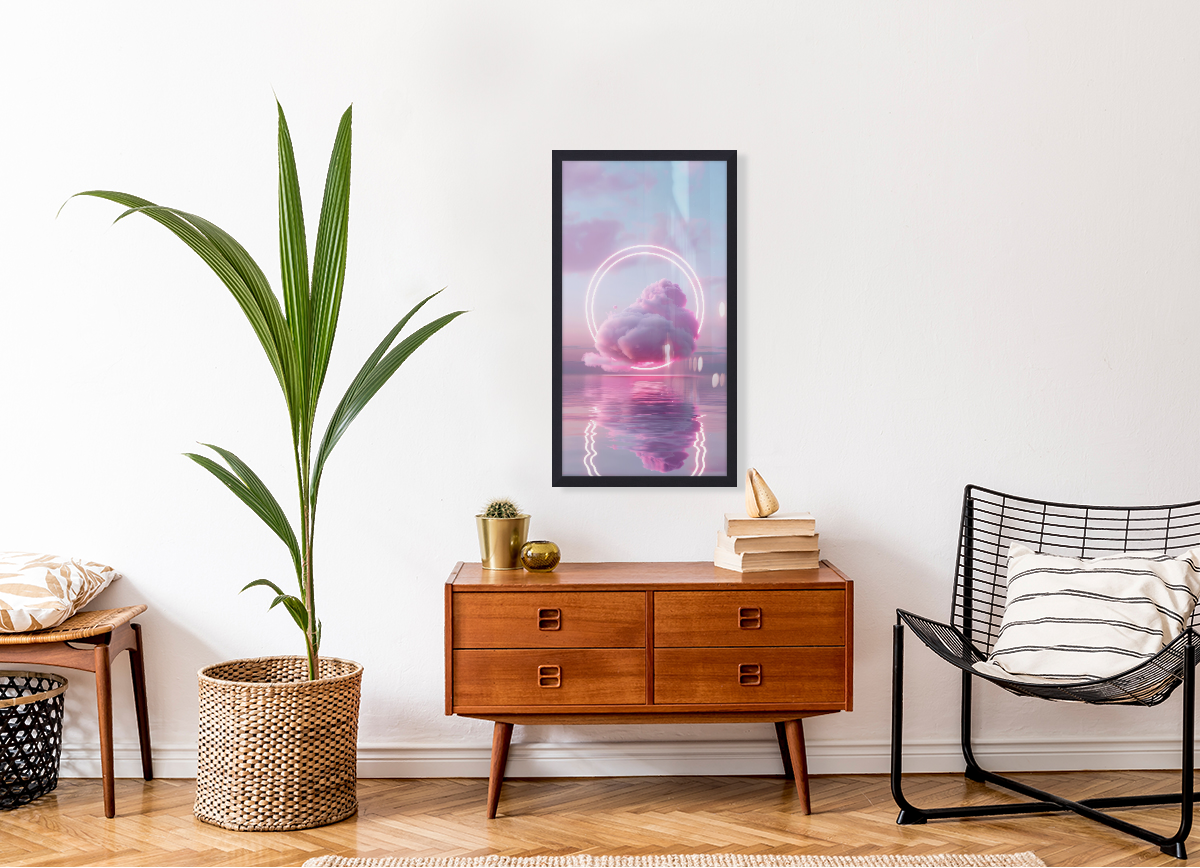 Serenity in Motion – Minimalist Abstract Wall Art for Living Room & Bedroom