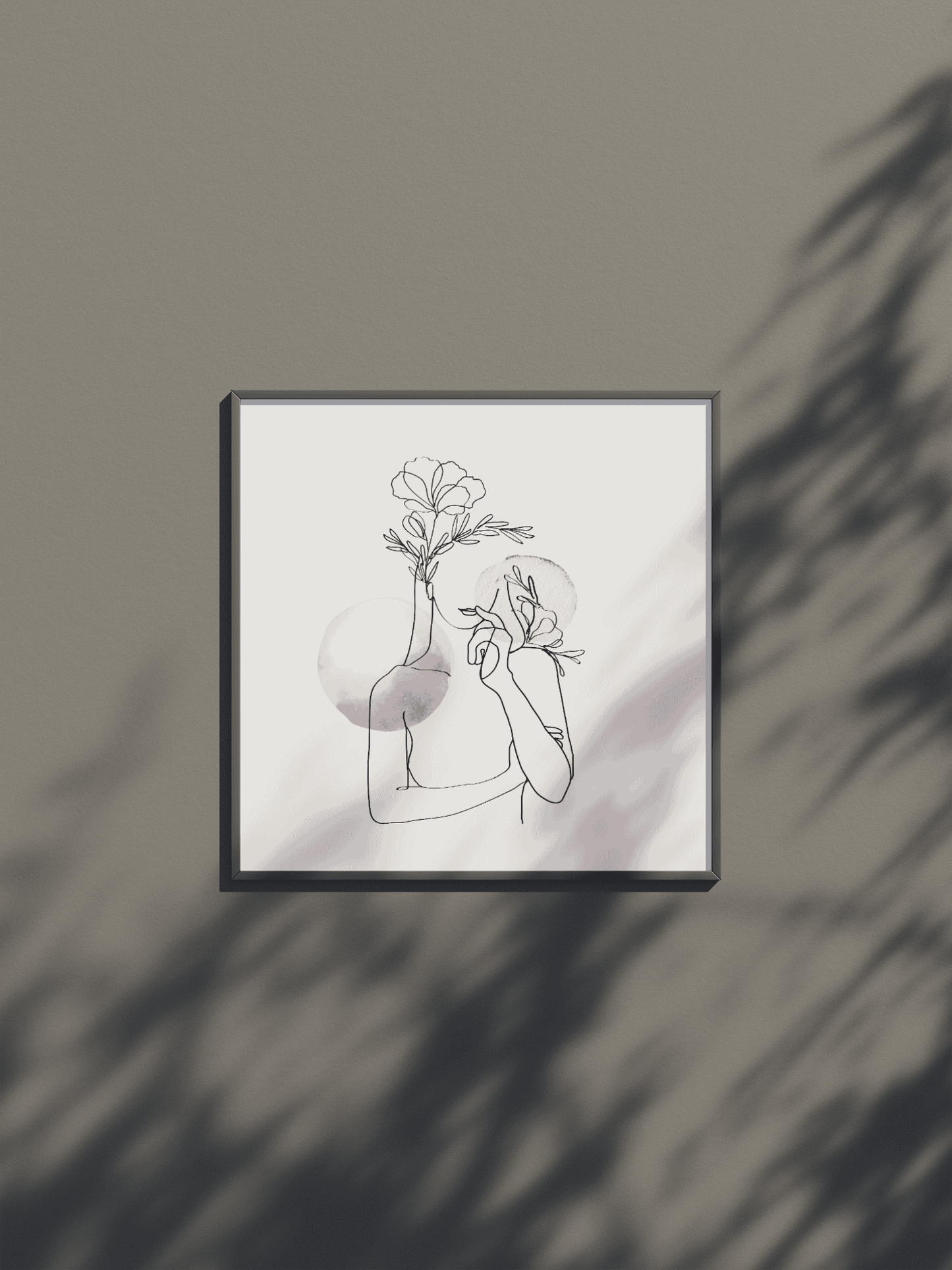 Serenity in Lines: Minimalist Fashion Illustration for Any Space