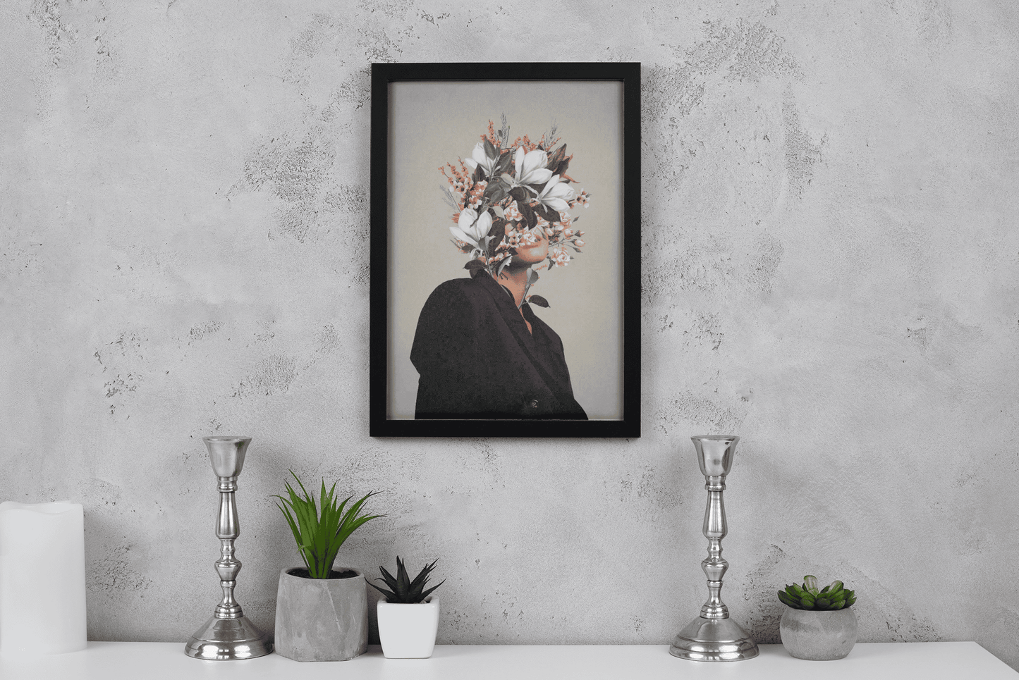 Floral Elegance: Statement Floral Art for Any Space