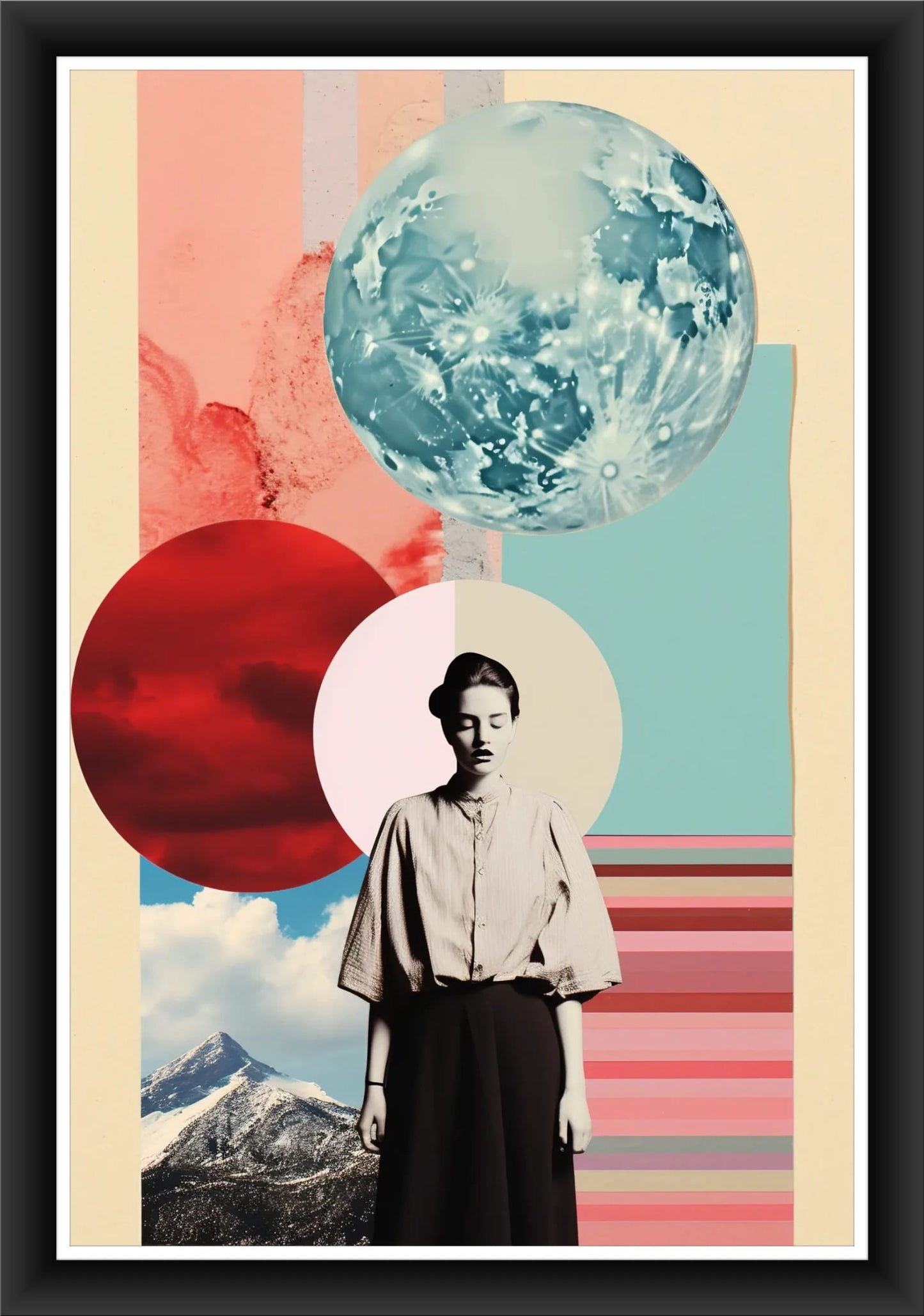 Dreamy Landscapes: Contemporary Art Print for Living Spaces