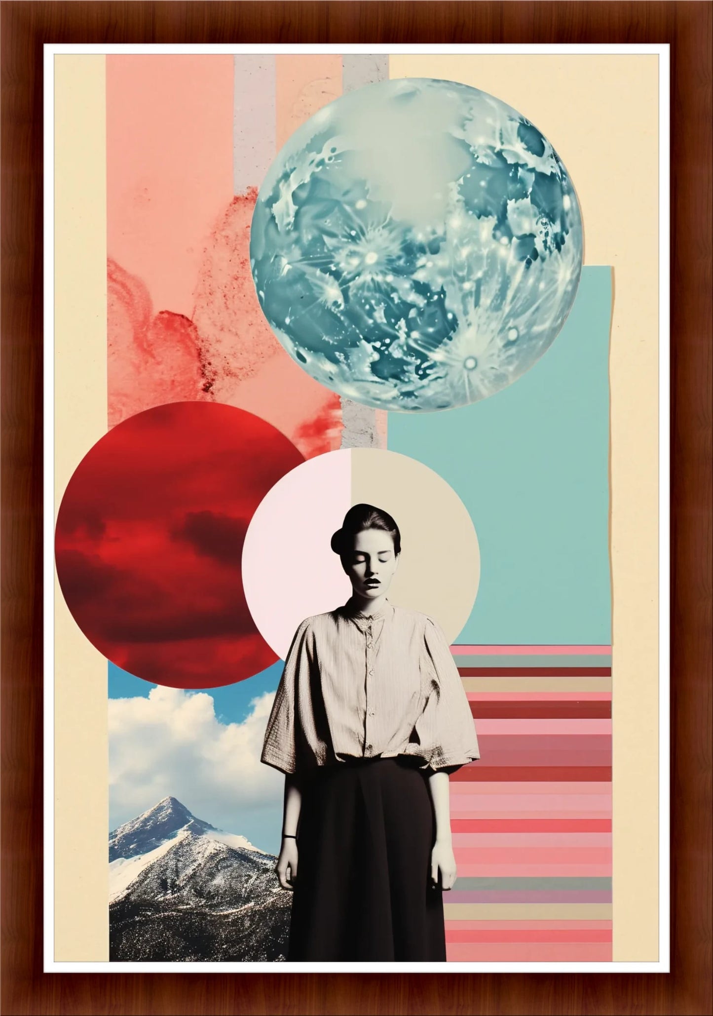 Dreamy Landscapes: Contemporary Art Print for Living Spaces