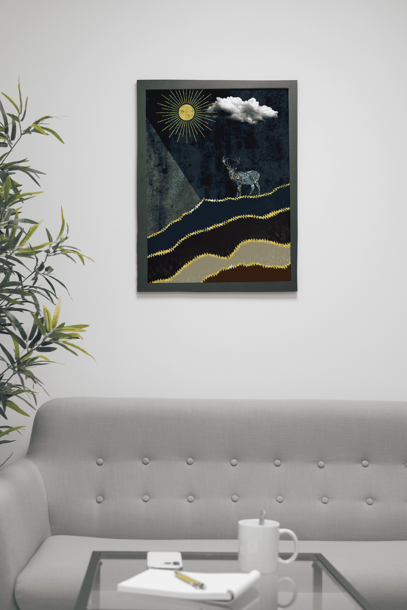 Mystical Path: Unique Illustration for Any Space