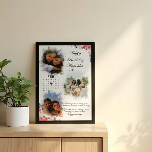 Personalized Memory Frame with Name & Date
