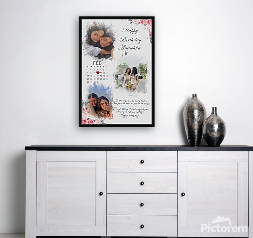 Personalized Memory Frame with Name & Date