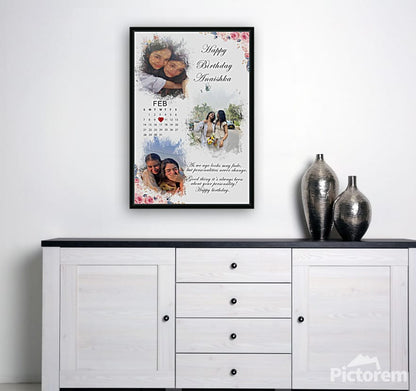 Personalized Memory Frame with Name & Date
