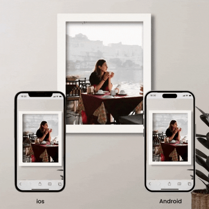AI Scannable Photo Frame – Watch Your Memories Come Alive
