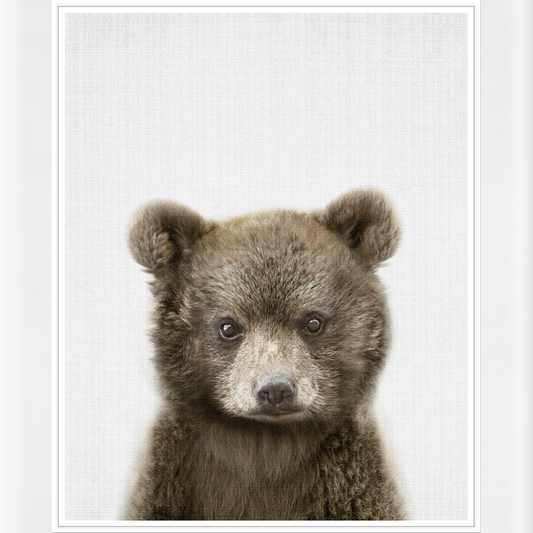 Bear Basics: Whimsical Cub Wall Decor for Home Decor