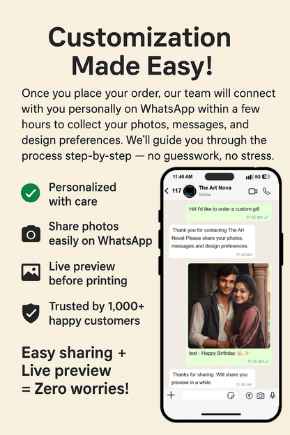 Mini Pop Out Photo Frame – Cute & Aesthetic Gift