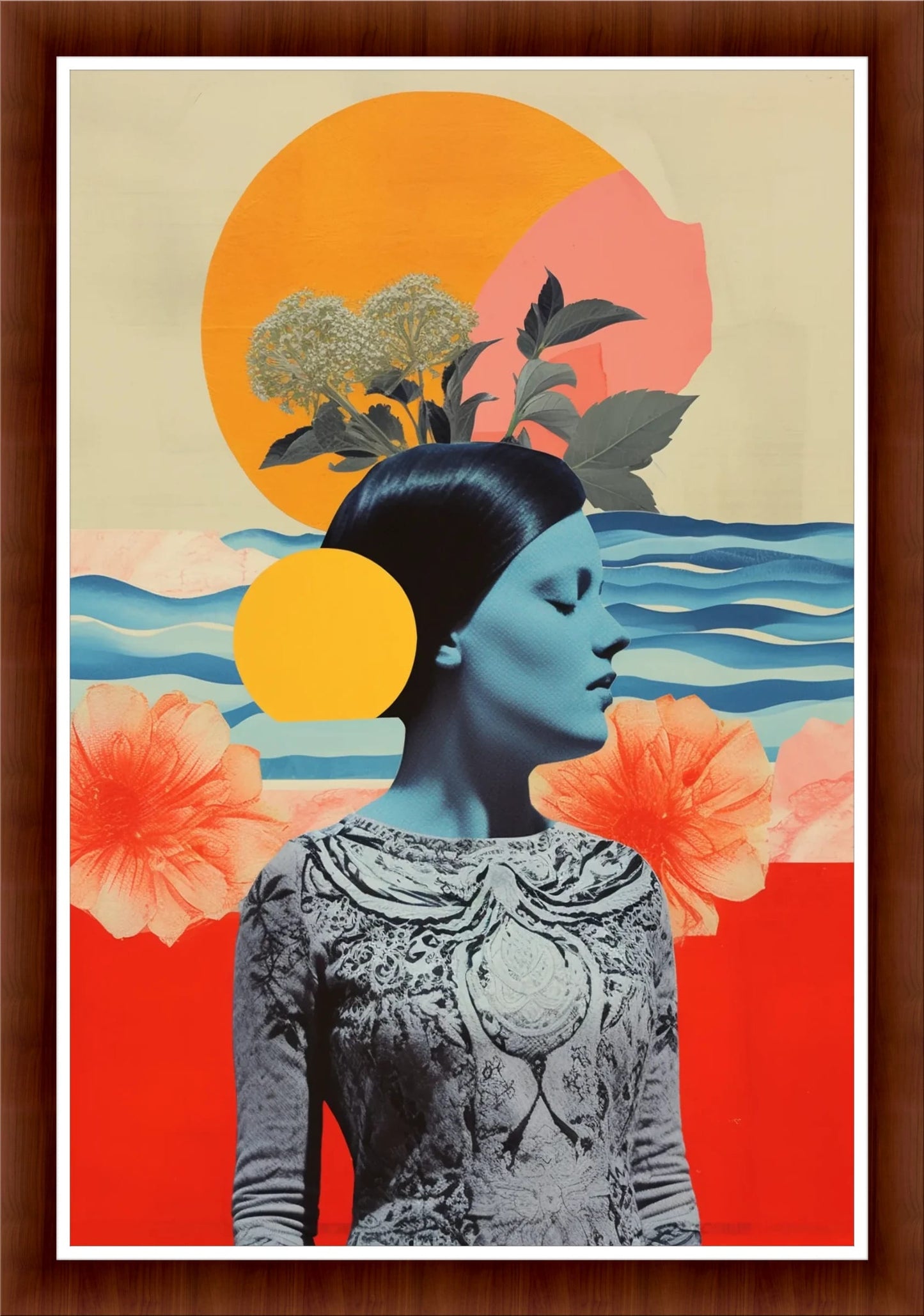 Ocean Dreams: Contemporary Art Print for Living Spaces