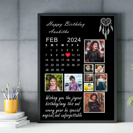 Personalized 9-Photo Frame Gift for All Occasions