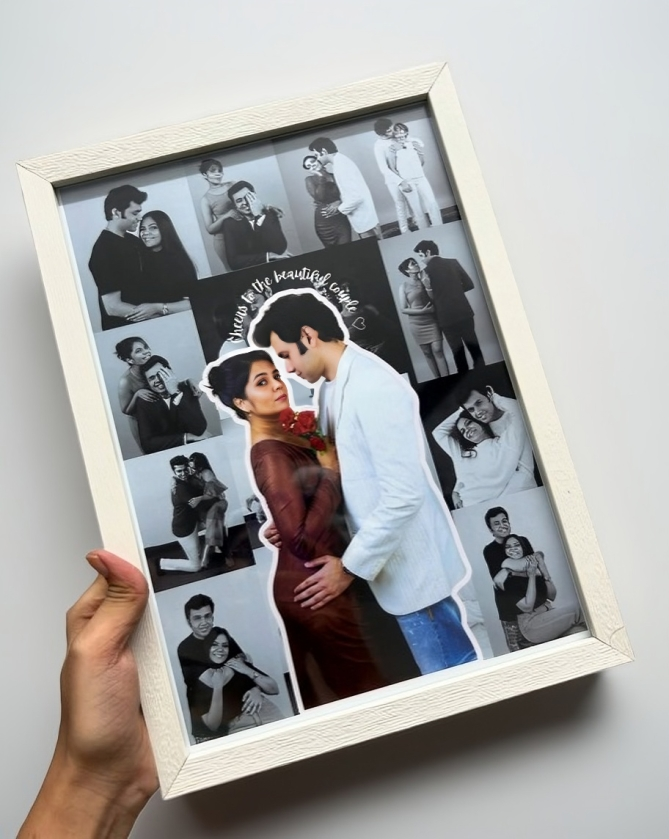 Personalized Pop Out Photo Frame – Cute & Aesthetic Gift