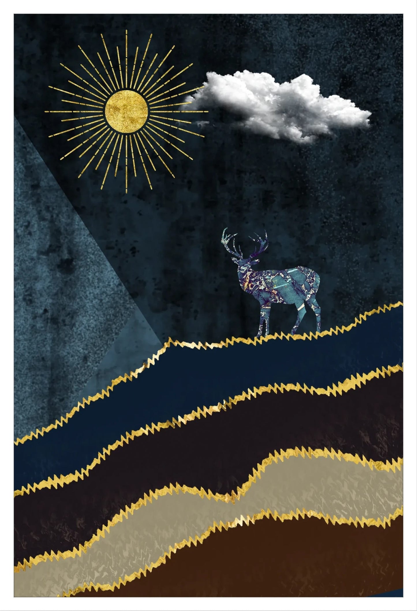 Mystical Path: Unique Illustration for Any Space