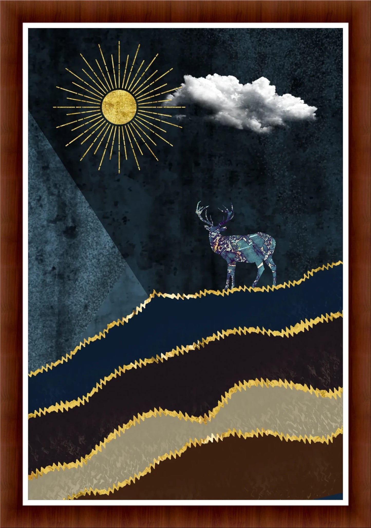 Mystical Path: Unique Illustration for Any Space