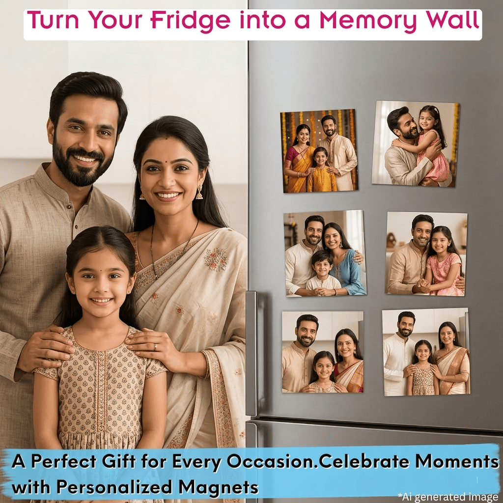 Fridge Magnets – Custom Photo Magnets for Every Memory
